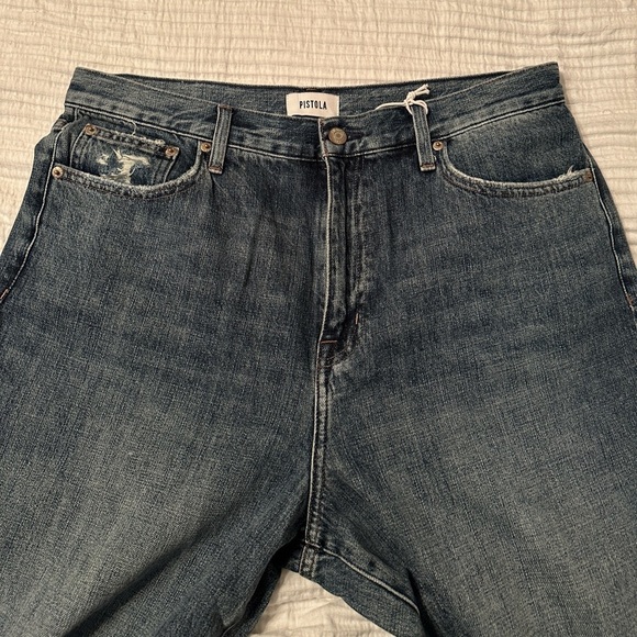 Pistola Loretta High Rise Wide Leg Ankle - NWT - Size 32 - Picture 7 of 16